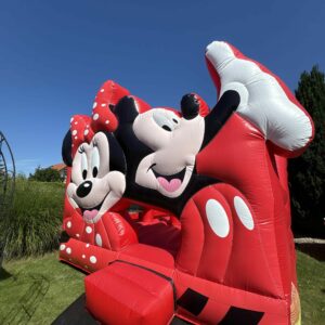 Skákaci hrad ,,Mickey a Minnie''